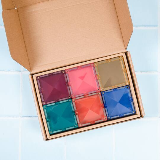 Connetix® Pastel Square Magnetic Tiles Kit